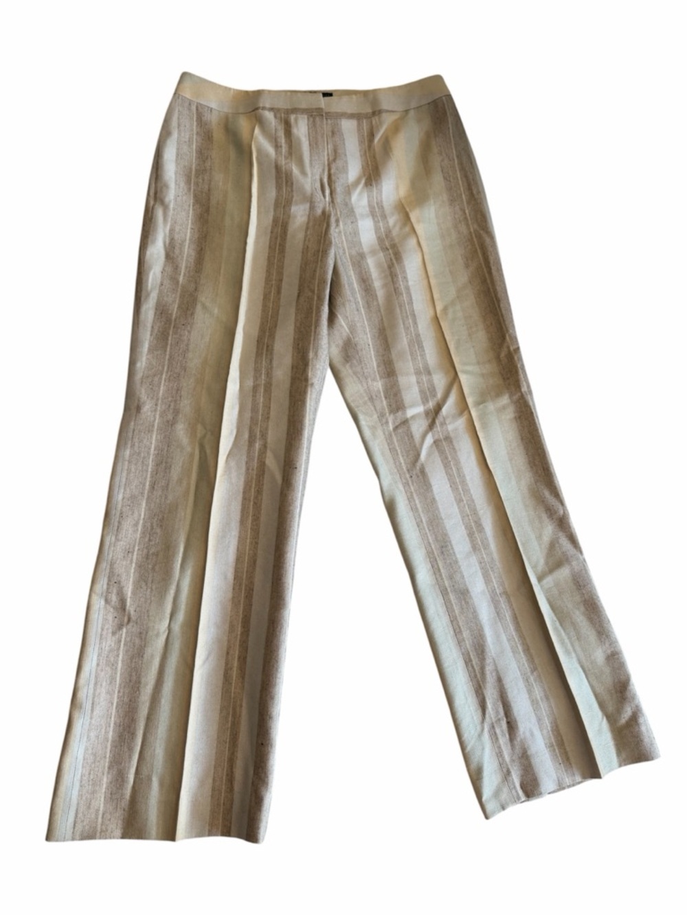 Lafayette 148 New York Linen Sill Blend Dress Pants Size 12